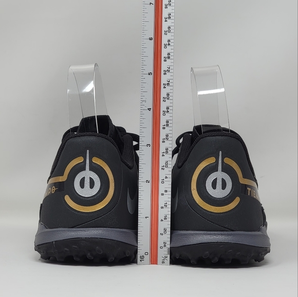 Nike Tiempo Legend 9 Academy Turf Soccer Shoes Youth Size 6Y DA1328-007 New - Picture 7 of 10